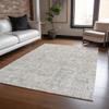 Addison Rugs Chantille ACN611 Taupe 5' x 7'6" Indoor Outdoor Area Rug, Easy Clean, Machine Washable, Non Shedding, Bedroom, Living Room, Dining Room, Kitchen, Patio Rug view 2