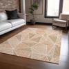 Addison Rugs Chantille ACN618 Terracotta 5' x 7'6" Indoor Outdoor Area Rug, Easy Clean, Machine Washable, Non Shedding, Bedroom, Living Room, Dining Room, Kitchen, Patio Rug view 2