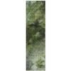 Addison Rugs Chantille ACN590 Green 2'3" x 7'6" Indoor Outdoor Hallway Runner Rug, Stain Resistant Washable Kitchen Area Carpet for Bathroom, Laundry and Bedroom Rug view 1
