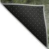 Addison Rugs Chantille ACN590 Green 2'3" x 7'6" Indoor Outdoor Hallway Runner Rug, Stain Resistant Washable Kitchen Area Carpet for Bathroom, Laundry and Bedroom Rug view 4