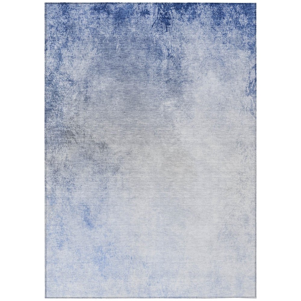 Addison Rugs Chantille ACN601 Blue 8' x 10' Indoor Outdoor Area Rug, Easy Clean, Machine Washable, Non Shedding, Bedroom, Living Room, Dining Room, Kitchen, Patio Rug