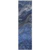 Addison Rugs Chantille ACN599 Blue 2'3" x 7'6" Indoor Outdoor Hallway Runner Rug, Stain Resistant Washable Kitchen Area Carpet for Bathroom, Laundry and Bedroom Rug view 1