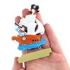 Needzo Customizable Pirate Ship Fridge Magnet, Personalized Refrigerator Accessory for Boys, 4 Inches view 3