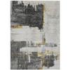 Addison Rugs Chantille ACN624 Gray 3' x 5' Indoor Outdoor Area Rug, Easy Clean, Machine Washable, Non Shedding, Bedroom, Living Room, Dining Room, Kitchen, Patio Rug view 1