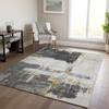 Addison Rugs Chantille ACN624 Gray 3' x 5' Indoor Outdoor Area Rug, Easy Clean, Machine Washable, Non Shedding, Bedroom, Living Room, Dining Room, Kitchen, Patio Rug view 2