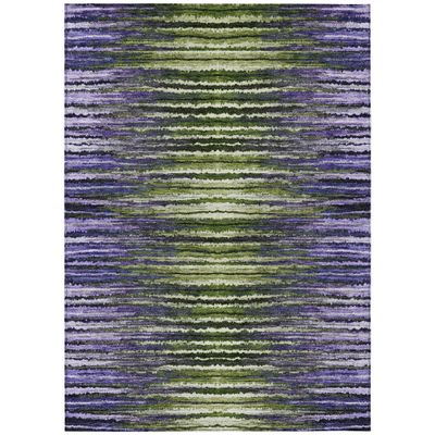 Addison Rugs Chantille ACN604 Purple 10' x 14' Indoor Outdoor Area Rug, Easy Clean, Machine Washable, Non Shedding, Bedroom, Living Room, Dining Room, Kitchen, Patio Rug