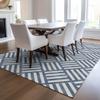 Addison Rugs Chantille ACN620 Navy 9' x 12' Indoor Outdoor Area Rug, Easy Clean, Machine Washable, Non Shedding, Bedroom, Living Room, Dining Room, Kitchen, Patio Rug view 2