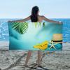 evimo Quick Dry Beach Towel, Oversized Soft Beach Starfish Shell Bath Towel, Quick Dry Sandless Beach Towel for Bathroom, Pool, Outdoor Camping and Sports, 31 x 61 inches view 1