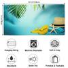 evimo Quick Dry Beach Towel, Oversized Soft Beach Starfish Shell Bath Towel, Quick Dry Sandless Beach Towel for Bathroom, Pool, Outdoor Camping and Sports, 31 x 61 inches view 2