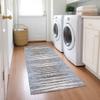 Addison Rugs Chantille ACN604 Sky 2'3" x 7'6" Indoor Outdoor Hallway Runner Rug, Stain Resistant Washable Kitchen Area Carpet for Bathroom, Laundry and Bedroom Rug view 2