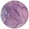 Addison Rugs Chantille ACN607 Purple 8' x 8' Indoor Outdoor Round Rug, Easy Clean, Machine Washable, Non Shedding, Bedroom, Living Room, Dining Room, Kitchen, Patio Rug view 1