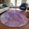 Addison Rugs Chantille ACN607 Purple 8' x 8' Indoor Outdoor Round Rug, Easy Clean, Machine Washable, Non Shedding, Bedroom, Living Room, Dining Room, Kitchen, Patio Rug view 2