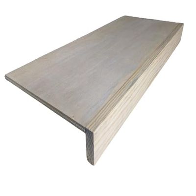 Wire Rack Cover by Crafted Palm for Removable Closet, Pantry, Bathroom, Bedroom or Kitchen Shelving Upgrade (16 Inch Length, 12 inch deep, Weathered Oak)