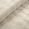 Lush Decor Hexagon Honeycomb Embroidered Textured Cotton 3 Piece Quilt Set, King/Cal King, Neutral view 3