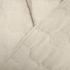 Lush Decor Hexagon Honeycomb Embroidered Textured Cotton 3 Piece Quilt Set, King/Cal King, Neutral view 4