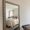 Frame My Mirror Gold Bathroom Mirror for Wall, 36" x 42" Gold Bathroom Vanity Mirror, Made in USA, Hangs Horizontally or Vertically, Hillsborough Design view 2