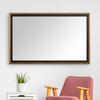 Frame My Mirror Gold Bathroom Mirror for Wall, 26" x 32" Antique Gold Bathroom Vanity Mirror, Made in USA, Hangs Horizontally or Vertically, Kendall Design view 1