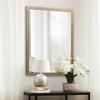 Frame My Mirror Gold Bathroom Mirror for Wall, 28" x 36" Gold Bathroom Vanity Mirror, Made in USA, Hangs Horizontally or Vertically, Meade Design view 2