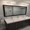 Frame My Mirror Brown Bathroom Mirror for Wall, 28" x 48" Espresso Textured Bathroom Vanity Mirror, Made in USA, Hangs Horizontally or Vertically, Meade Design view 2