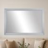 Frame My Mirror Silver Bathroom Mirror for Wall, 20" x 24" Chrome Bathroom Vanity Mirror, Made in USA, Hangs Horizontally or Vertically, Larue Design view 1