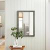 Frame My Mirror Silver Bathroom Mirror for Wall, 30" x 54" Blackened Satin Nickel Bathroom Vanity Mirror, Made in USA, Hangs Horizontally or Vertically, Huntington Design view 2