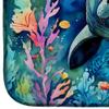 Caroline's Treasures DAC2812DDM Manatee Dish Drying Mat Absorbent Dish Drying Mat Pad for Kitchen Counter Dish Drainer Mat for Countertop, 14 x 21", Multicolor view 4