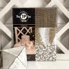 Decorative Toilet Paper Covers, 9 Paper Wraps, 3 of Each of the Designs, Fits Any Size Toilet Paper Roll (Pattern: Burlap Frond) view 2