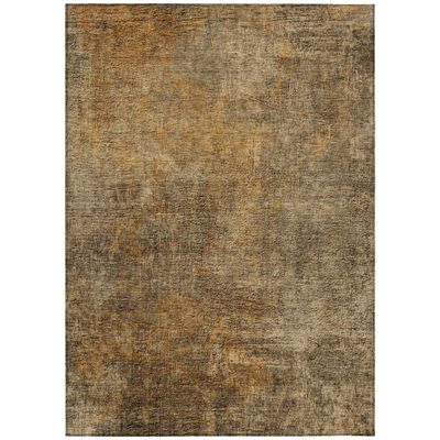 Addison Rugs Chantille ACN593 Brown 2'6" x 3'10" Indoor Outdoor Area Rug, Easy Clean, Machine Washable, Non Shedding, Bedroom, Living Room, Dining Room, Kitchen, Patio Rug