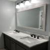 Frame My Mirror Ivory Bathroom Mirror for Wall, 20" x 60" Antique White Bathroom Vanity Mirror, Made in USA, Hangs Horizontally or Vertically, Huntington Design view 2