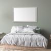 Frame My Mirror Silver Bathroom Mirror for Wall, 36" x 54" Antique Satin Nickel Bathroom Vanity Mirror, Made in USA, Hangs Horizontally or Vertically, Larue Design view 3
