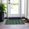 Addison Rugs Chantille ACN578 Olive 1'8" x 2'6" Indoor Outdoor Area Rug, Easy Clean, Machine Washable, Non Shedding, Bedroom, Living Room, Dining Room, Kitchen, Patio Rug view 2
