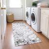 Addison Rugs Chantille ACN606 Black 2'3" x 7'6" Indoor Outdoor Hallway Runner Rug, Stain Resistant Washable Kitchen Area Carpet for Bathroom, Laundry and Bedroom Rug view 2