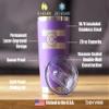 Bevvee Colorado Flag - Insulated Coffee Tumbler Cup with Sliding Lid - Stainless Steel Insulated Mug - Cute Outdoor Camping Mug - Purple view 4