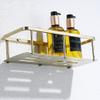 Shower Caddy Stainless Steel Shelves Bathroom Shower Shelf, Storage Rack, Bathroom Shelf, Wall Mount Shelf, Shampoo Holder Basket Bathroom Organizer (Color : Brushed Gold) view 4
