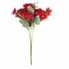 Balsa Circle 3 Bushes Red 14 in Artificial Flowers Silk Carnation Floral Bouquets Wedding Party Events Reception Decorations Supplies Supplies view 1