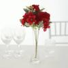 Balsa Circle 3 Bushes Red 14 in Artificial Flowers Silk Carnation Floral Bouquets Wedding Party Events Reception Decorations Supplies Supplies view 2