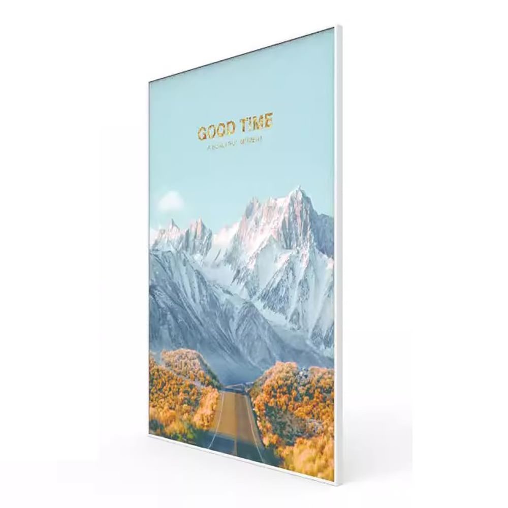 MegLob Art Electric Space Heater, Space-Saving Mural Wall Mount Heater, Modern Decorative Heating Panal for Room, Indooor 900W Graphene Heating Mural, with Remote and Thermostat,H