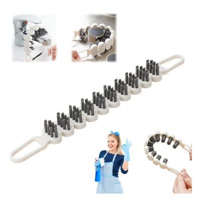 Atlodas Bendable Multifunctional Cleaning Brush, Dead Corners Multifunctional Brushes, Hard Bristle Crevice Cleaning Brush, Compact Household Cleaning Tool (1 Pcs)