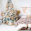 Christmas Tree Collar, Hello Summer Tree Skirts Xmas Tree Trunk Ring Collar Box Stand Cover for Artificial Trees Base Holder Cover Festival Decor Watermolen Gnomes Green Botanical Sunflower view 4