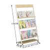 Magazine Rack Creative Newspaper Racks Promotional Display Racks Drop Down Underground Art Magazines Display Racks Books and Newspapers Colour Pages Storage Racks School Office Posters Magazine Displa view 2