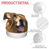 BrUgui Festive LED Christmas Hat - Long-Lasting Colors, Three Flashing Modes, Perfect Holiday Accessory! Golden Retrievers view 4