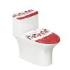 Epaihaiy Christmas Toilet Seat Cover Cute Snowman Toilet Lid Cover Toilet Tank Lid Cover for Bathroom Elongated Oblong Lids Stretch Polyester Toilet Cover view 1