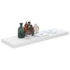 BaraSh Wall Shelves 4 pcs High Gloss White 31.5"x9.3"x1.5" MDF Shelving Wall Mounted Shelves for Bedroom Shelves for Wall Wall Shelves view 3