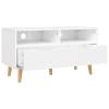 BaraSh TV Stand TV & Media Furniture TV Console with Storage TV Furniture for Living Room High Gloss White 35.4"x15.7"x19.1" Engineered Wood view 4