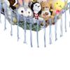 Stuffed Animal Hammock Corner, Hand-knitted Large Plushie Net Toy Hammock with Wooden Rings | Boho Cute Stuff Animal Storage for Nursery & Bedroom | Mesh Kids Toy Organizer Holder Nursery Room Decor view 4