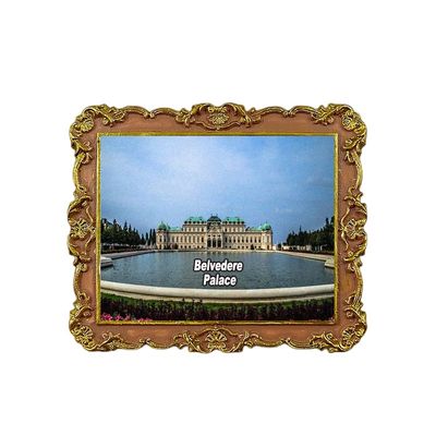 Belvedere Palace Vienna Austria Refrigerator Magnet 3D Travel Souvenir Fridge Decoration Magnetic Sticker Craft Collection