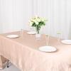 Balsa Circle 60x126 inch Nude Satin Rectangle Tablecloth Table Cover Linens for Wedding Table Cloth Party Reception Events Kitchen Dining view 4