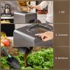 Airthereal Revive Electric Kitchen Composter with Visual Cover, Upgraded SHARKSDEN Tri-Blade, Turn Food Waste and Scraps into Natural Fertilizer for Plants, R500-V, Grey view 4