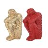 Handcrafted Set of 2 Resin Thinking Men Showpiece for Home Dcor Lovable Designer Decorative Gift Item by Wonder Handicraft Art view 1