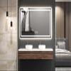 SOGOLINE New LED Bathroom Mirror 72x36 Inch with Front and Backlit, CRI 90+, 3 Colors & Stepless Dimmable Lighted Bathroom Mirror, Anti-Fog, Memory, Top-Grade Tempered Glass, Rotatable view 2